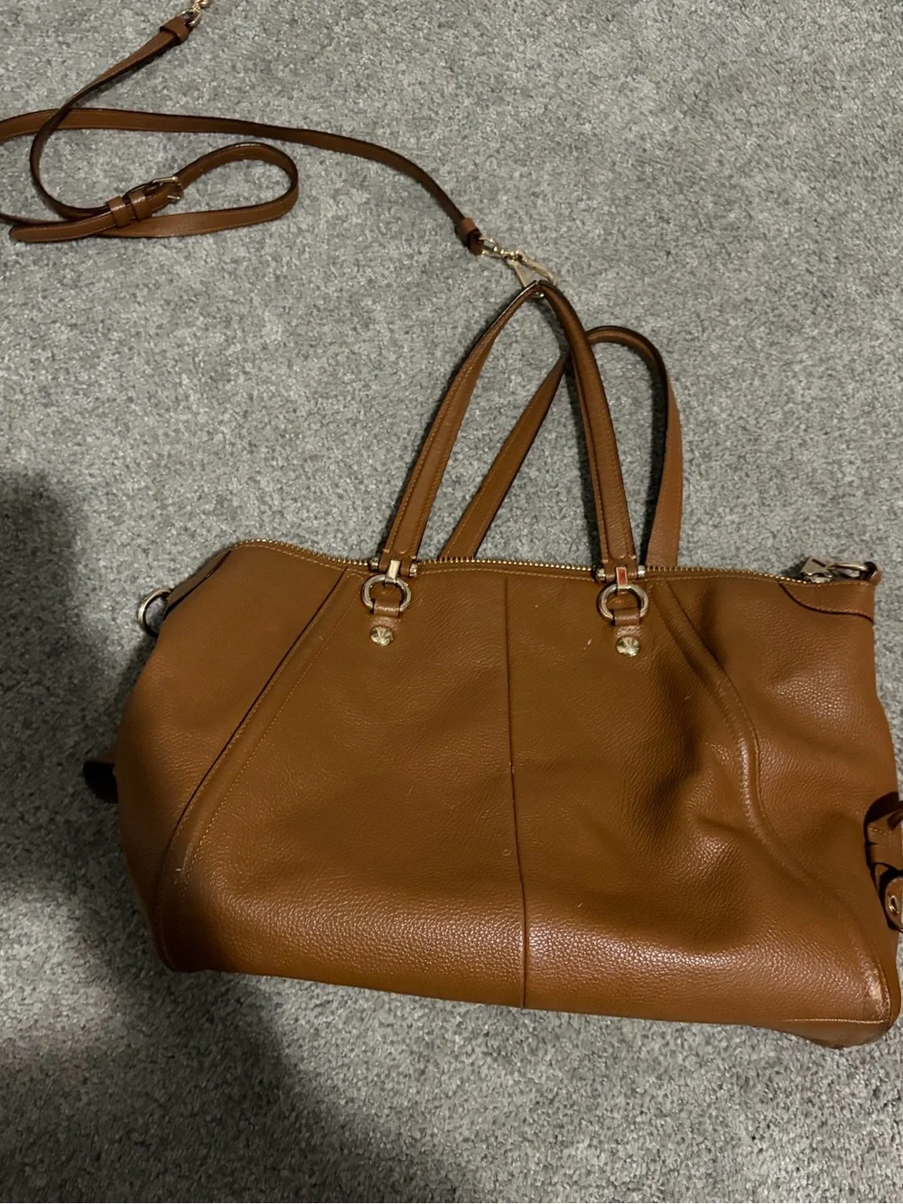 Coach Tote Bag with Gold Hardware